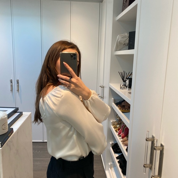 Givenchy Silk White Blouse - Picture 2 of 13